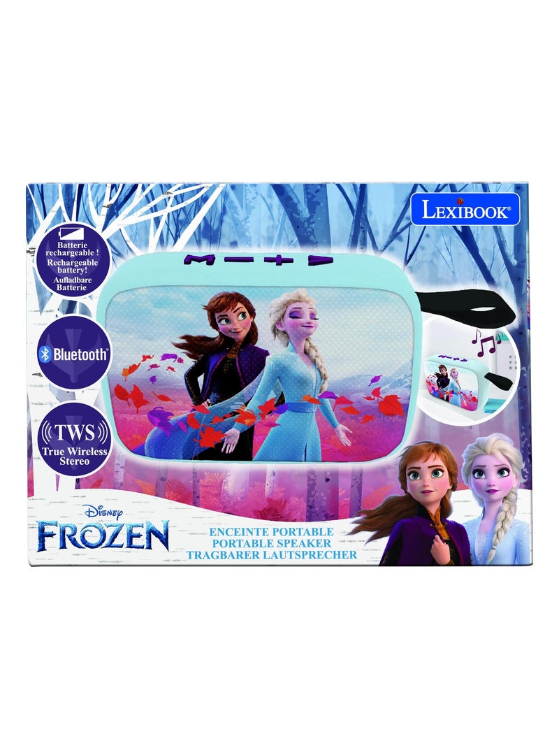 Altoparlante portatile Bluetooth® Disney Frozen con finitura in tessuto Blu - Kiabi