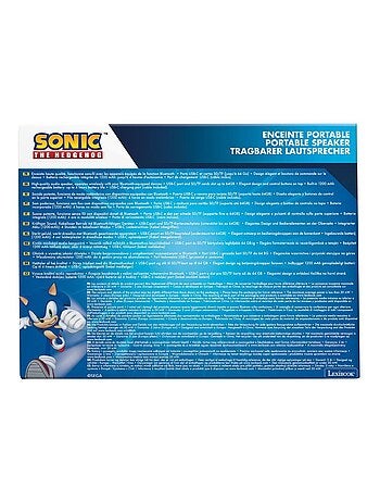 Altoparlante portatile Sonic Bluetooth® con finitura in tessuto
