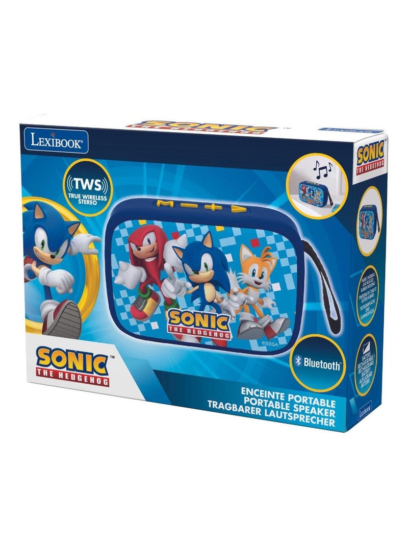 Altoparlante portatile Sonic Bluetooth® con finitura in tessuto Blu - Kiabi