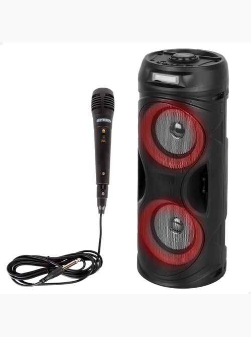 Altoparlante wireless da 160w con microfono e luci bontempi - Kiabi Altoparlante wireless da 160w con microfono e luci bontempi - Kiabi