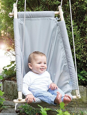 Amaca in tessuto per bebè e bambini – culla sospesa per interno ed esterno "roba