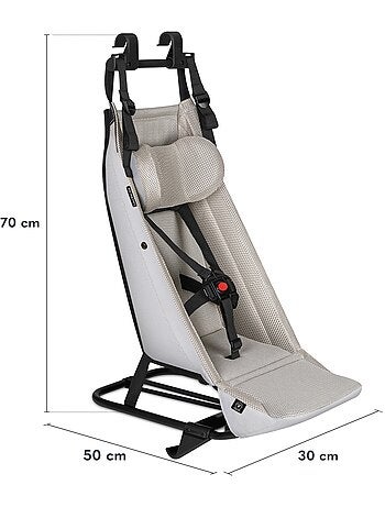 Amaca per rimorchio da bicicletta LIONELO Cama 2 in 1 – Da 1 a 10 mesi – Rivestimento ventilato