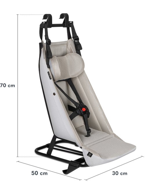 Amaca per rimorchio da bicicletta LIONELO Cama 2 in 1 – Da 1 a 10 mesi – Rivestimento ventilato - Kiabi