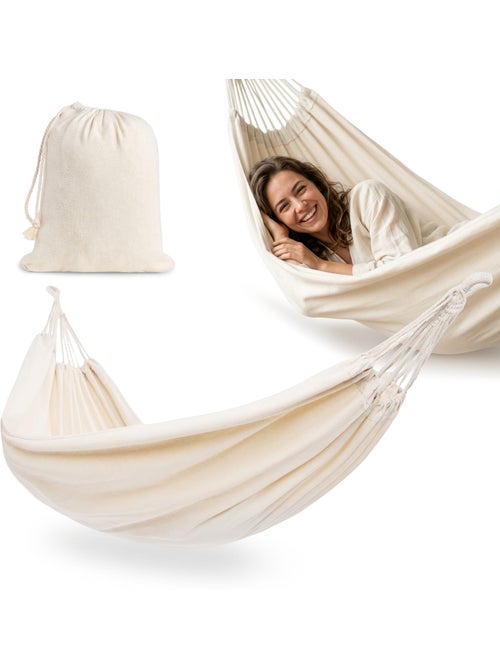 Amaca sospesa da giardino bohémien con custodia – leggera e portatile - Kiabi