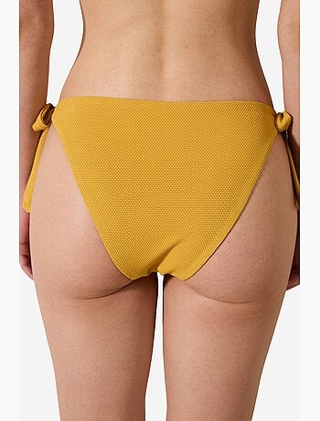 Amar slip bikini brasiliano testurizzato penti