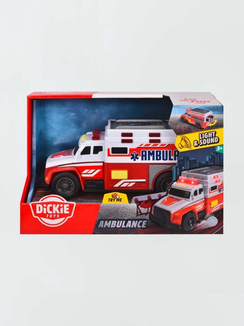 Ambulanza Dickie Toys con suoni e luci - Kiabi