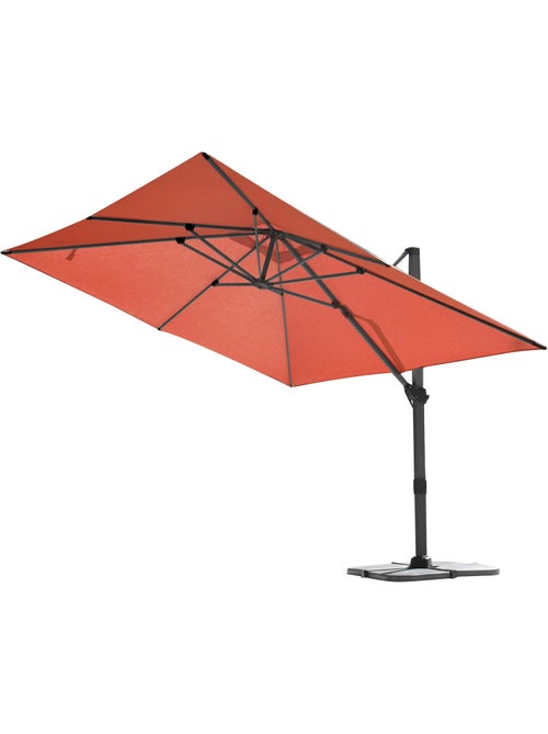 Ampio parasole rettangolare con rotazione a 360° - Kiabi Ampio parasole rettangolare con rotazione a 360° - Kiabi