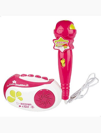 Amplificatore microfonico con luci e suoni bontempi