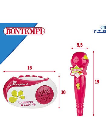 Amplificatore microfonico con luci e suoni bontempi