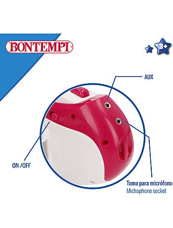 Amplificatore microfonico con luci e suoni bontempi