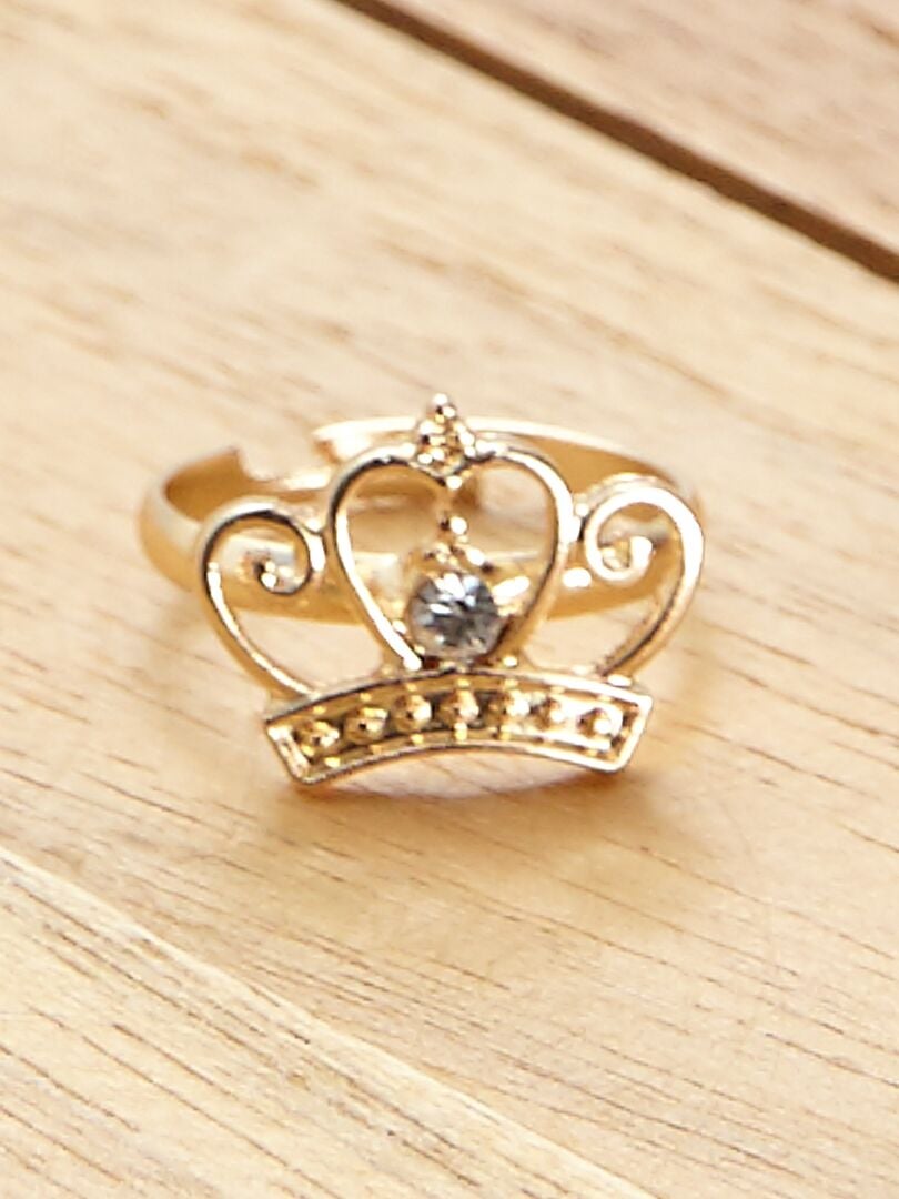 Anello 'corona da principessa' BEIGE - Kiabi