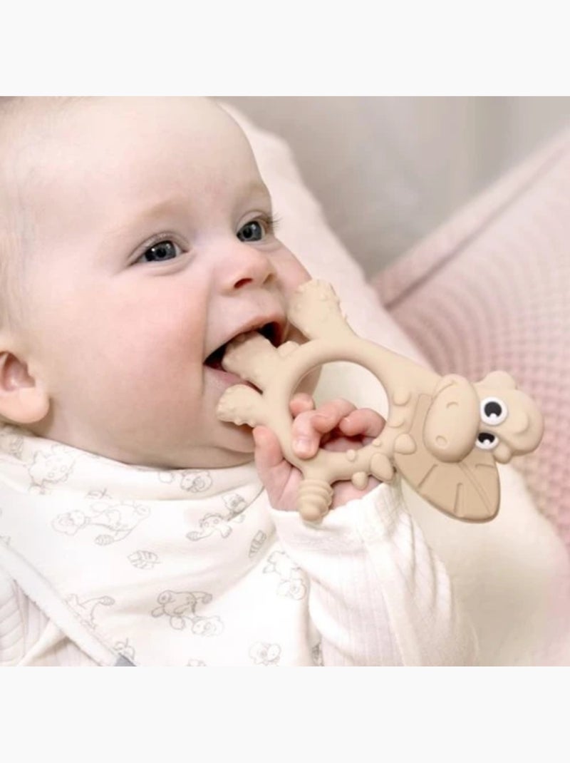 Anello da dentizione "dotty" les chatounets Blu grigiastro - Kiabi