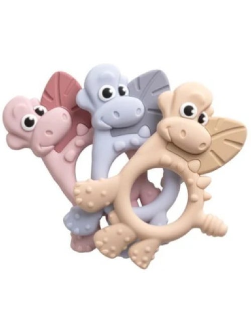 Anello da dentizione "dotty" les chatounets - Kiabi