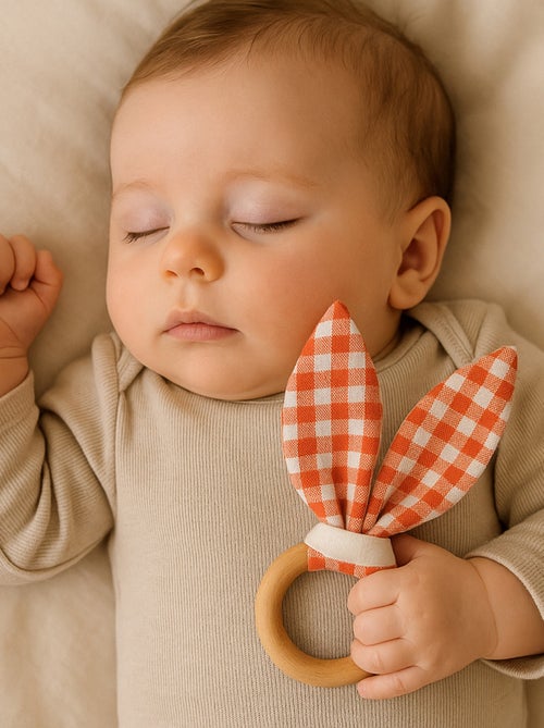 Anello da dentizione in cotone biologico - Kiabi