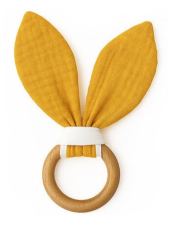 Anello da dentizione in cotone biologico