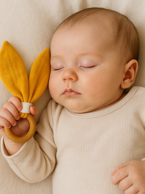 Anello da dentizione in cotone biologico - Kiabi