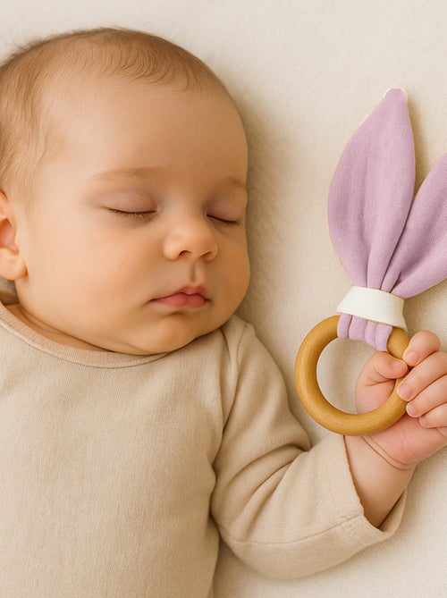 Anello da dentizione in cotone biologico - Kiabi