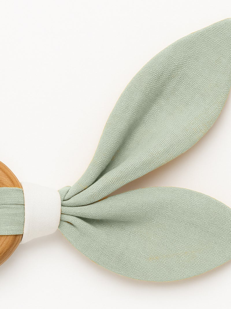 Anello da dentizione in cotone biologico Verde - Kiabi