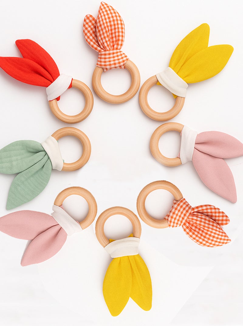 Anello da dentizione in cotone biologico Verde - Kiabi