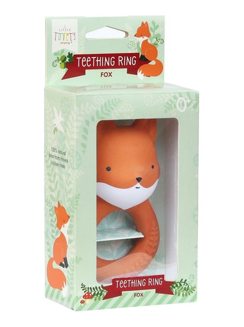 Anello da dentizione sonaglio volpe 100% naturale | A Little Lovely Company - Kiabi