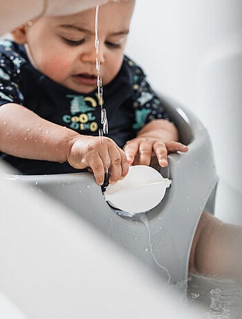 Anello da bagno Aquafun Thermobaby con mulino ad acqua 7-16 mesi