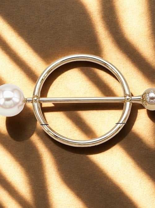 Anello per foulard Perla solitaria - Kiabi