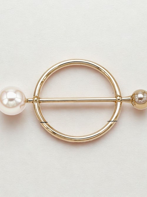 Anello per foulard Perla solitaria - Kiabi
