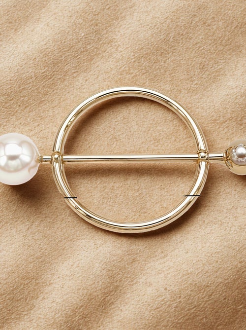 Anello per foulard Perla solitaria - Kiabi