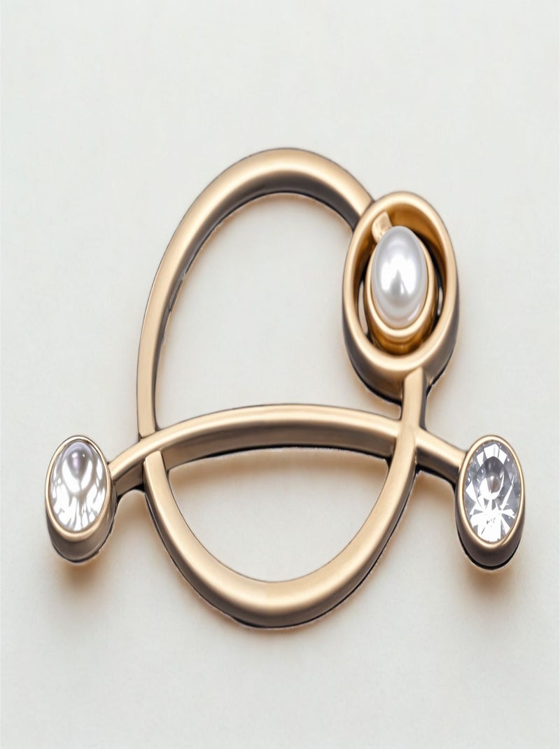 Anello per foulard Solar Oro - Kiabi