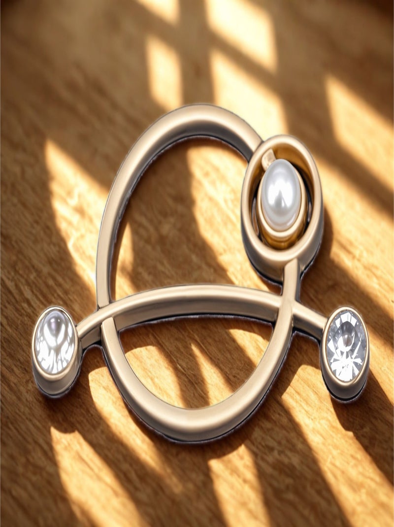 Anello per foulard Solar Oro - Kiabi