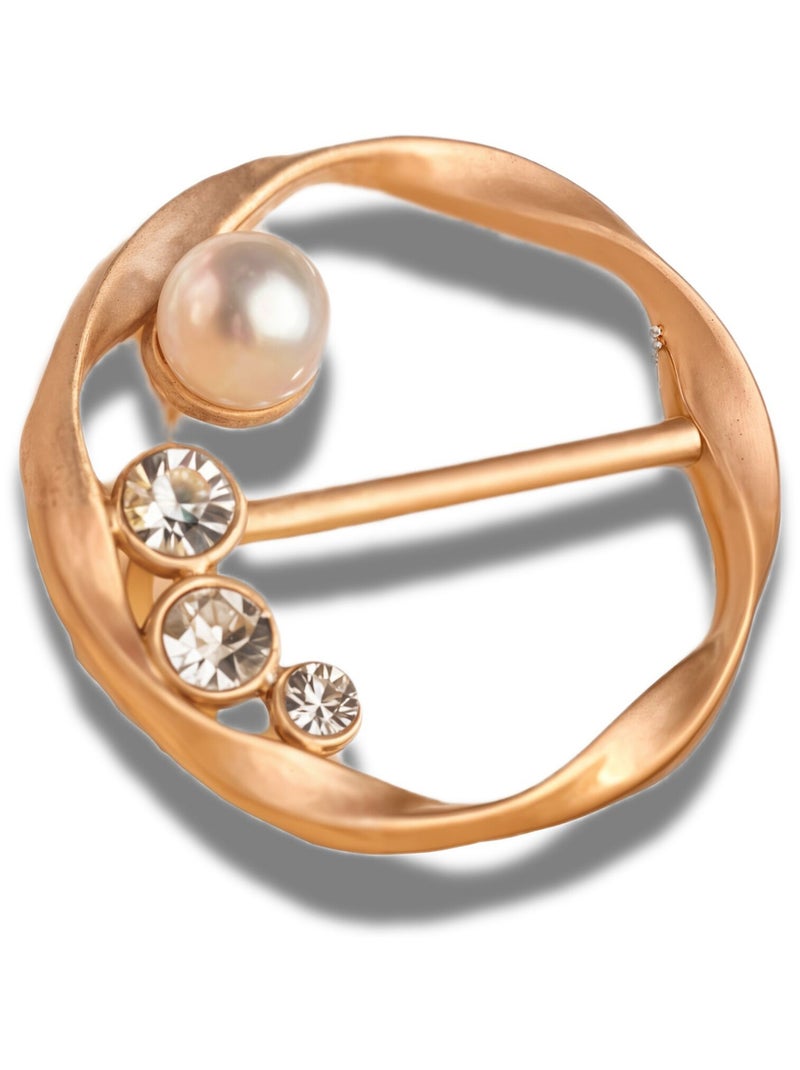Anello per foulard Twist Oro - Kiabi
