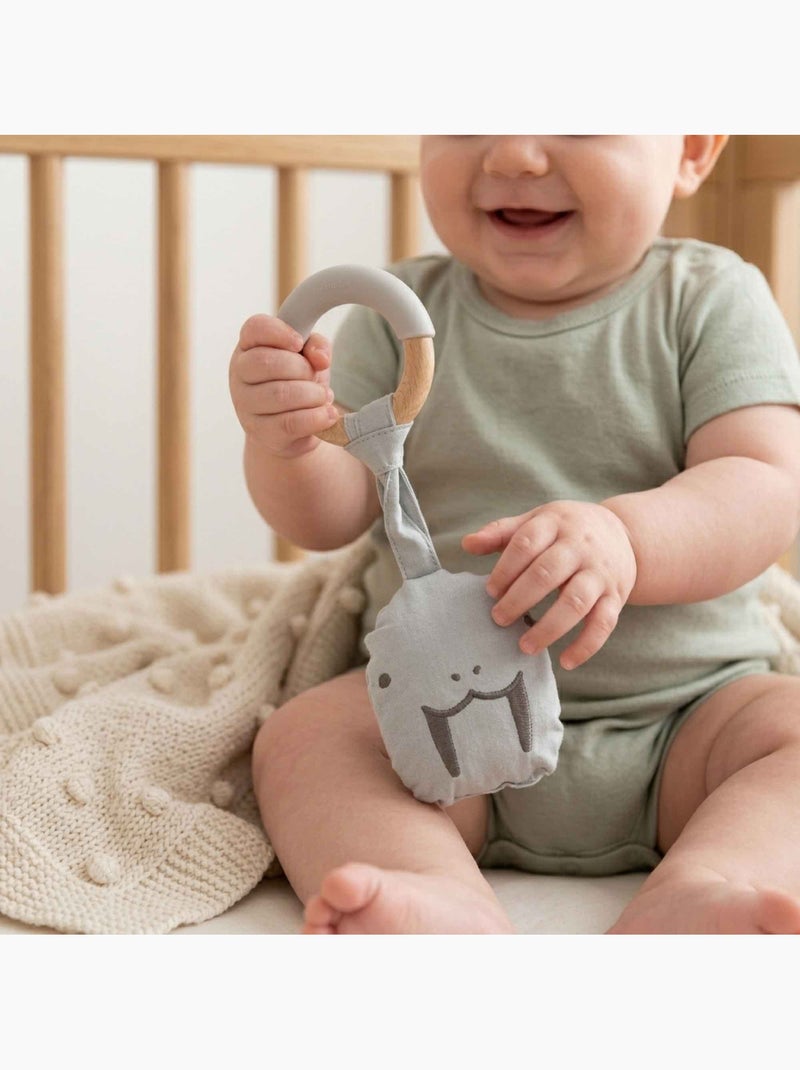 Anello per la dentizione con peluche | sevira kids | sevira kids Grigio - Kiabi