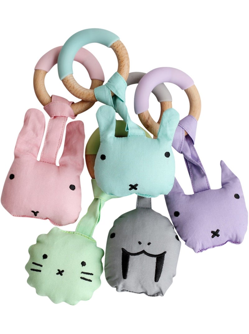 Anello per la dentizione con peluche | sevira kids | sevira kids Grigio - Kiabi
