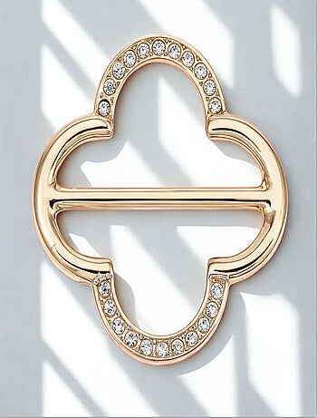 Anello portafoulard Trifoglio