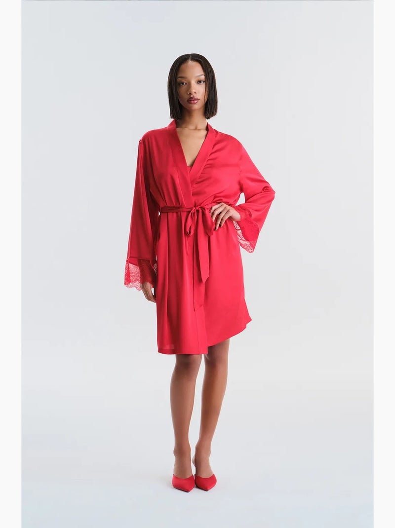 Ange vestaglia collezione privee penti Rosso - Kiabi