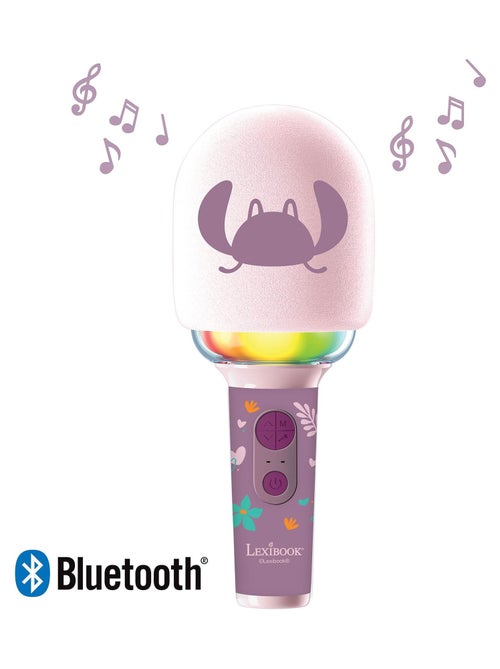 Angel Karaoke microfono Microfono con effetti sonori e luminosi - Kiabi