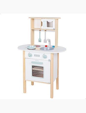 Angolo cottura in legno con utensili WOOMAX