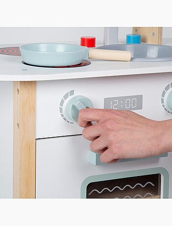 Angolo cottura in legno con utensili WOOMAX