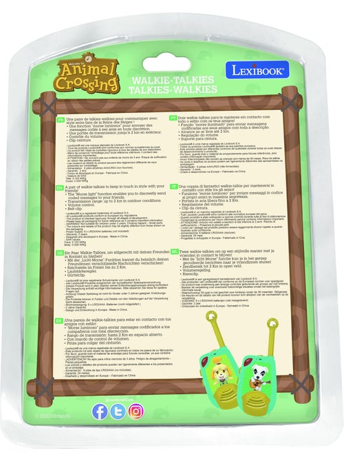 Animal crossing walkie talkies 2 km - Kiabi Animal crossing walkie talkies 2 km - Kiabi