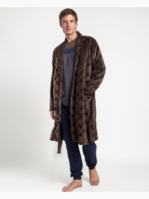ANTONIO MIRO Vestaglia elegante a maniche lunghe da uomo - Kiabi ANTONIO MIRO Vestaglia elegante a maniche lunghe da uomo - Kiabi