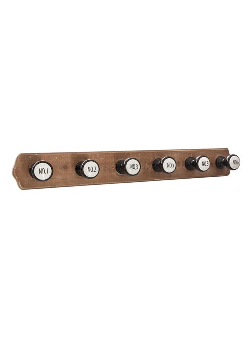 Appendiabiti in legno con 6 ganci - Kiabi