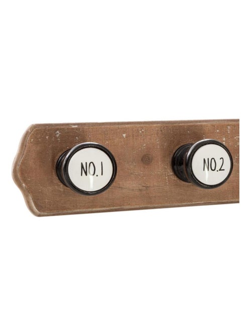 Appendiabiti in legno con 6 ganci - Kiabi