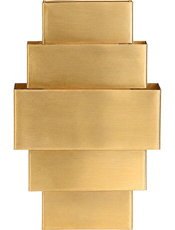 Applique rettangolare in ottone