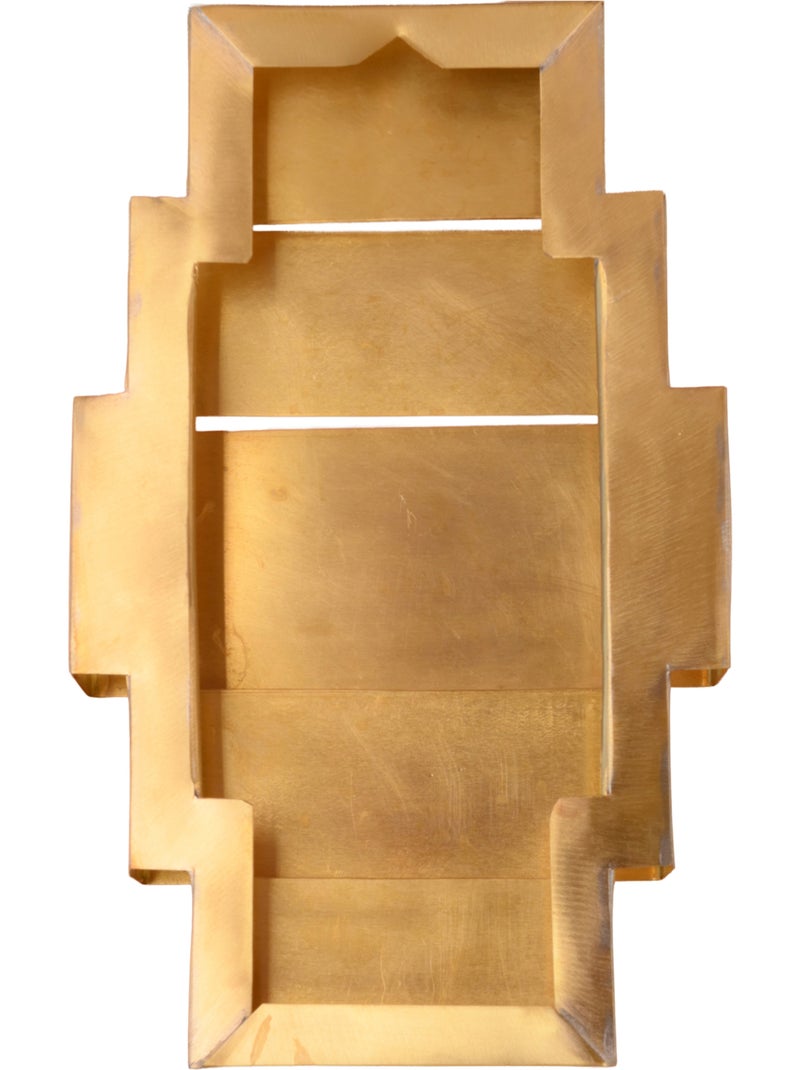 Applique rettangolare in ottone Dorato/Oro - Kiabi
