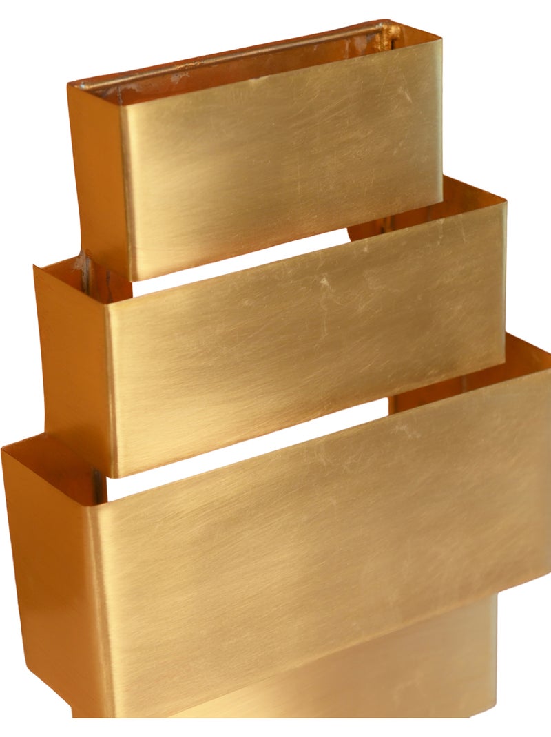 Applique rettangolare in ottone Dorato/Oro - Kiabi