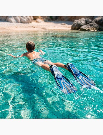 Aqua sport pinne junior taglie dalla 36 alla 42 regolabili per maggiori di 7 anni