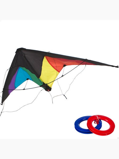 Aquilone magico pop-up 125x72 cm - colore arcobaleno - Kiabi Aquilone magico pop-up 125x72 cm - colore arcobaleno - Kiabi