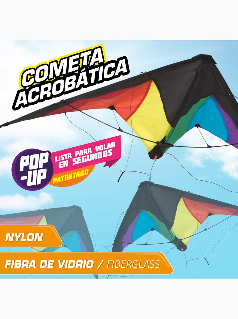 Aquilone magico pop-up 125x72 cm - colore arcobaleno N/D - Kiabi