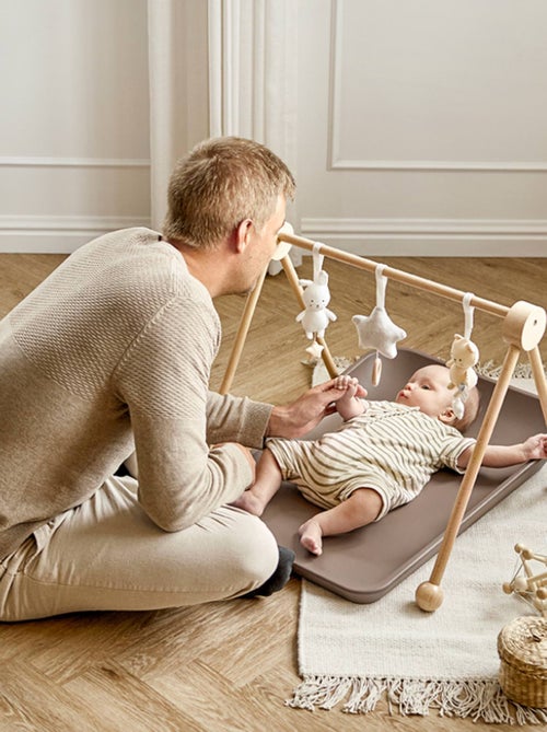 Arco da gioco in legno - palestrina montessori | JaBaDaBaDo - Kiabi