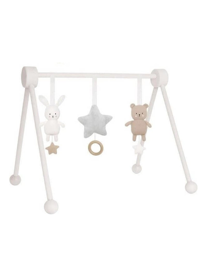 Arco da gioco in legno - palestrina montessori | jabadabado | jabadabado Bianco - Kiabi
